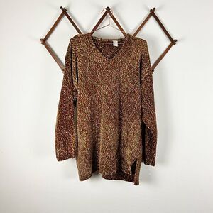 VINTAGE Marled Multicolor Sweater Size 2X GUC